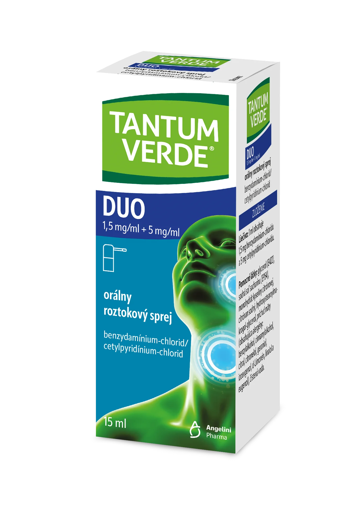 TANTUM VERDE DUO, sprej 15 ml