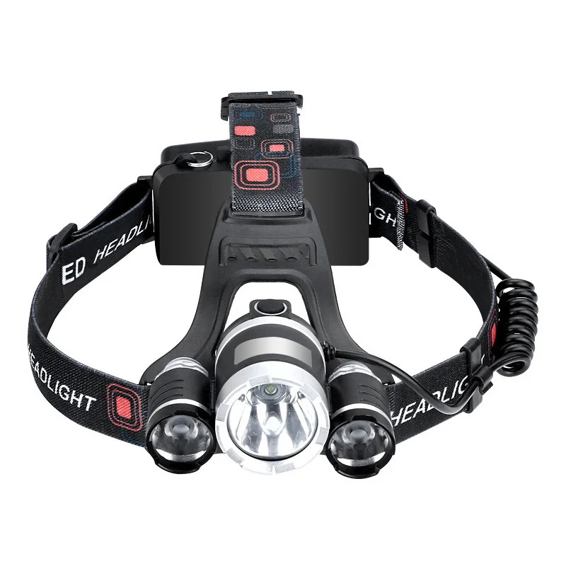 MG LC4 LED čelovka, čierna