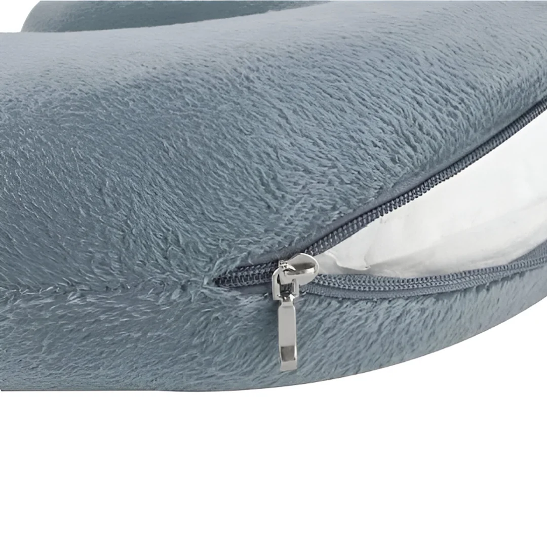 MG Travel Pillow cestovný vankúš, sivý