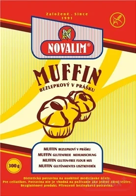 MUFFINY BEZLEPKOVÉ V PRÁŠKU 1×300 g, muffinová zmes