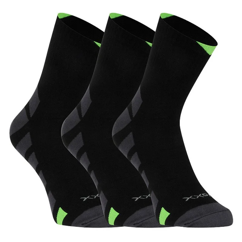 3PACK ponožky čierne (Gastl) L