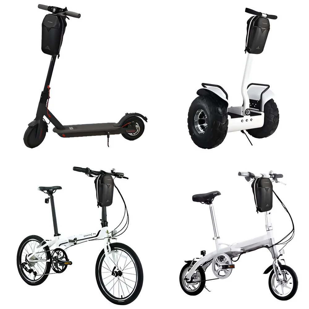 MG Handlebar taška na kolobežku 5L, čierna