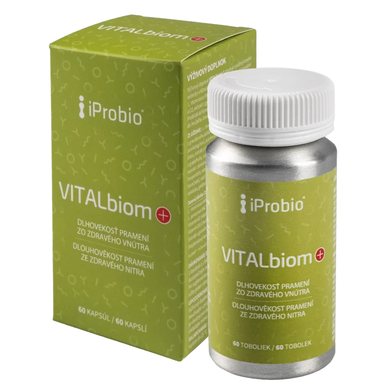 VITALbiom+®- cielené probiotiká pre zdravé starnutie