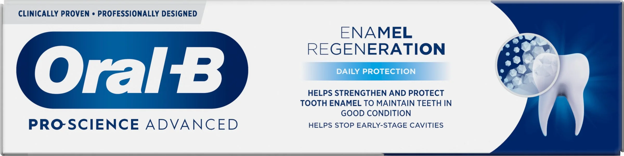 Oral B Professional Regenerate Enamel Daily Protection Zubná Pasta 1×75 ml, zubná pasta