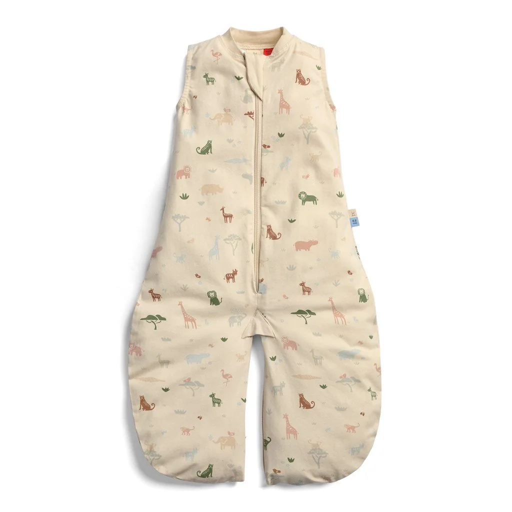 Vak a overal na spanie 2v1 organická bavlna Suit Savannah 8-24 m, 8-14 kg, 0,2 tog