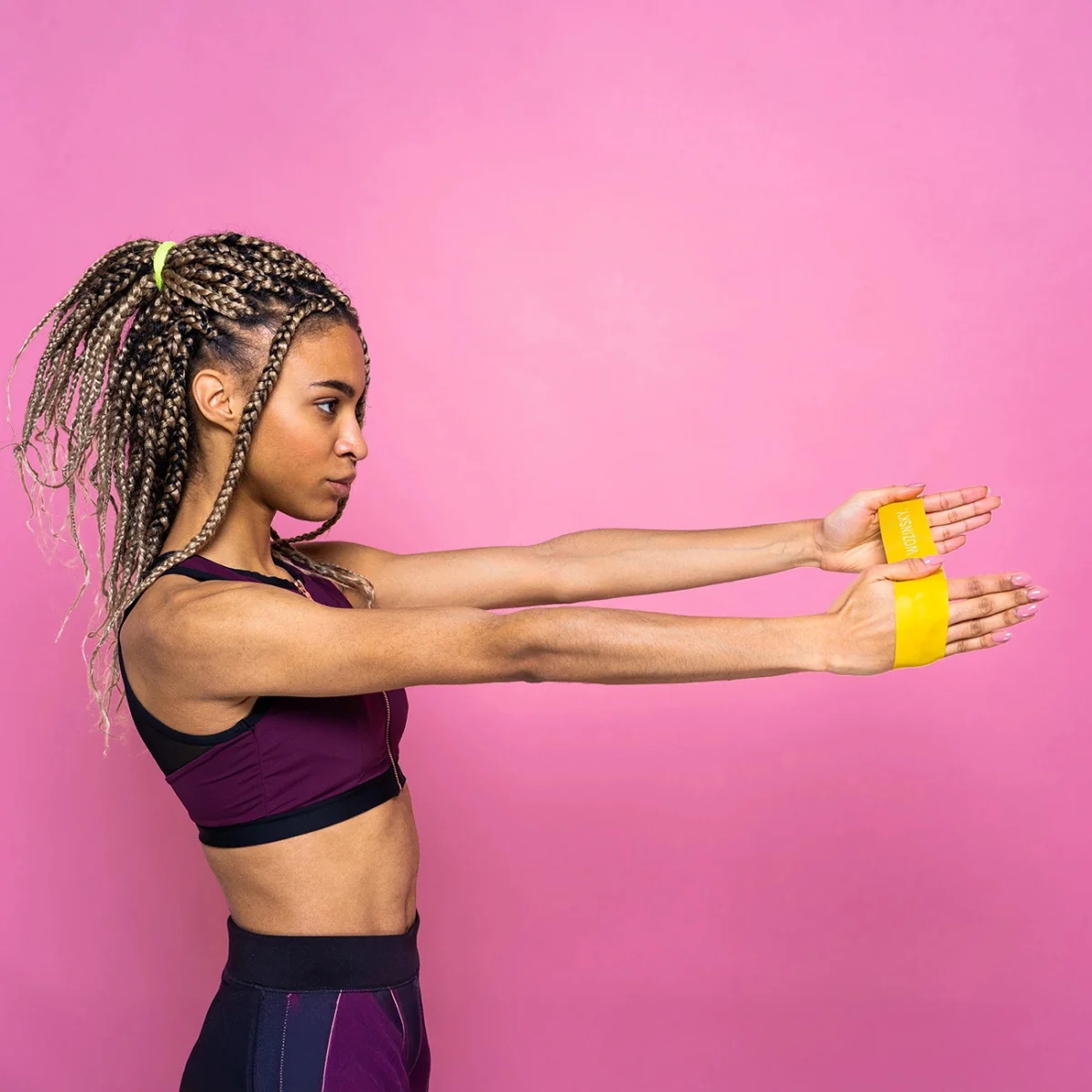 MG Fitness Bands odporové gumy 5ks, farebné 