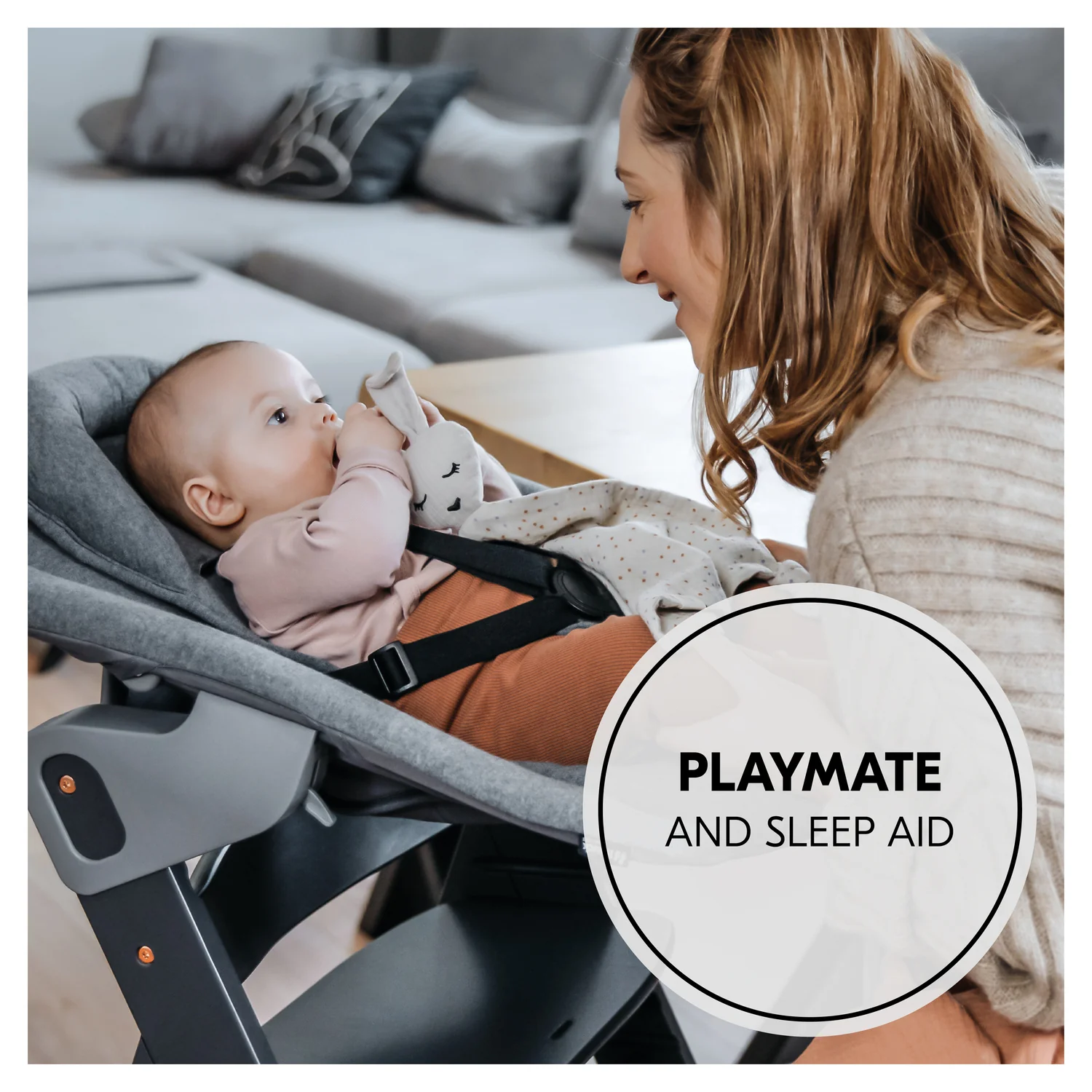 Hauck Cuddle N Play mušelínová prítulka líška