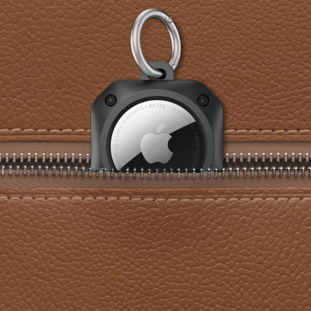 Tech-Protect Rough Pro kryt na Apple AirTag, čierny