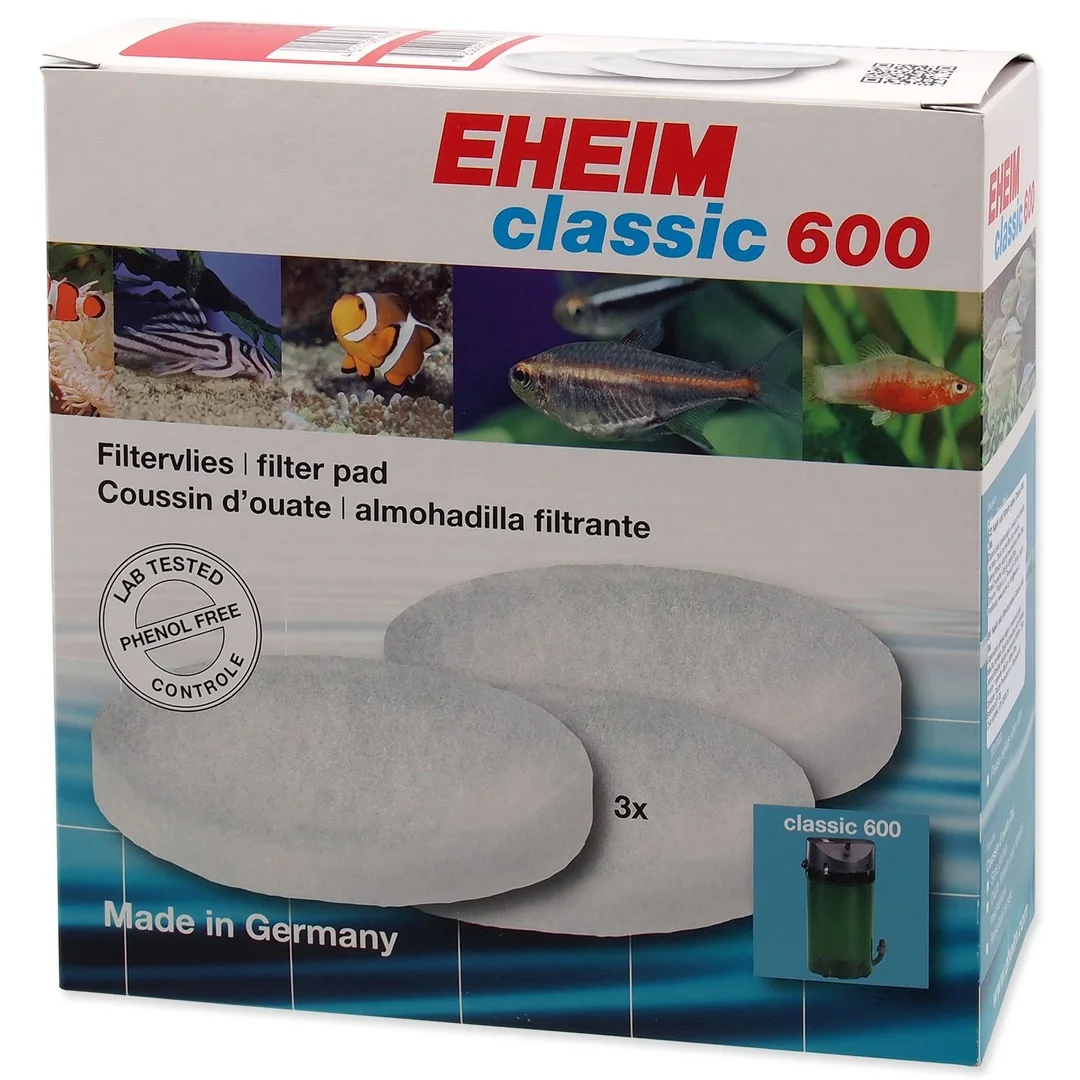 Náplň Eheim vata filtračná jemná Classic 600 3ks
