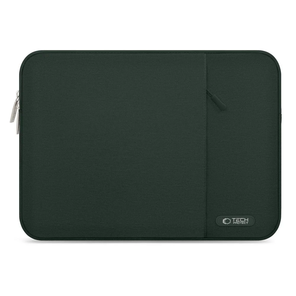 Tech-Protect Sleevy obal na notebook 15-16'', tmavozelený