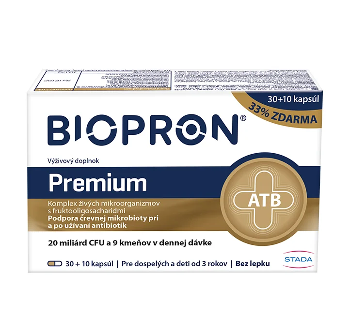BIOPRON® Premium 1×40 cps, výživový doplnok