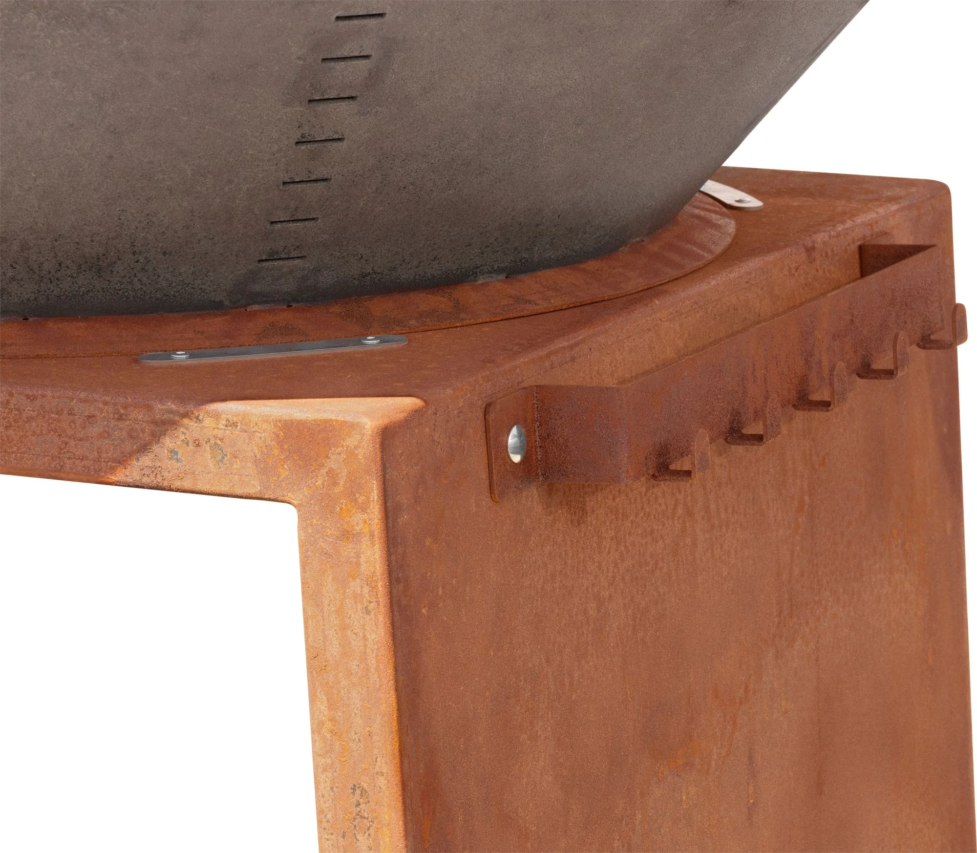 Strend Pro gril s ohniskom Fiesta, 1 ks Oceľ, prevedenie rust, priemer 100 cm