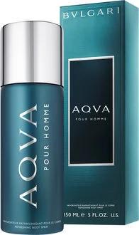Bvlgari Aqva Pour Homme Telovy Sprej 150ml 1×150 ml, telový sprej