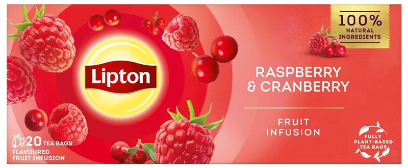 Lipton Raspberry with Cranberry 1,7g 20 ks