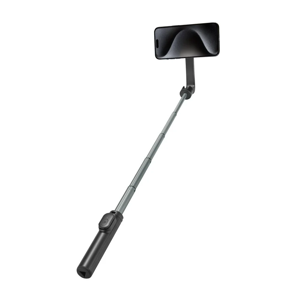 Spigen S570W bezdrôtová MagSafe selfie tyč, čierna