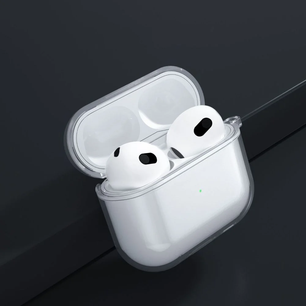 Tech-Protect FlexAir puzdro na Apple AirPods 3, priesvitné