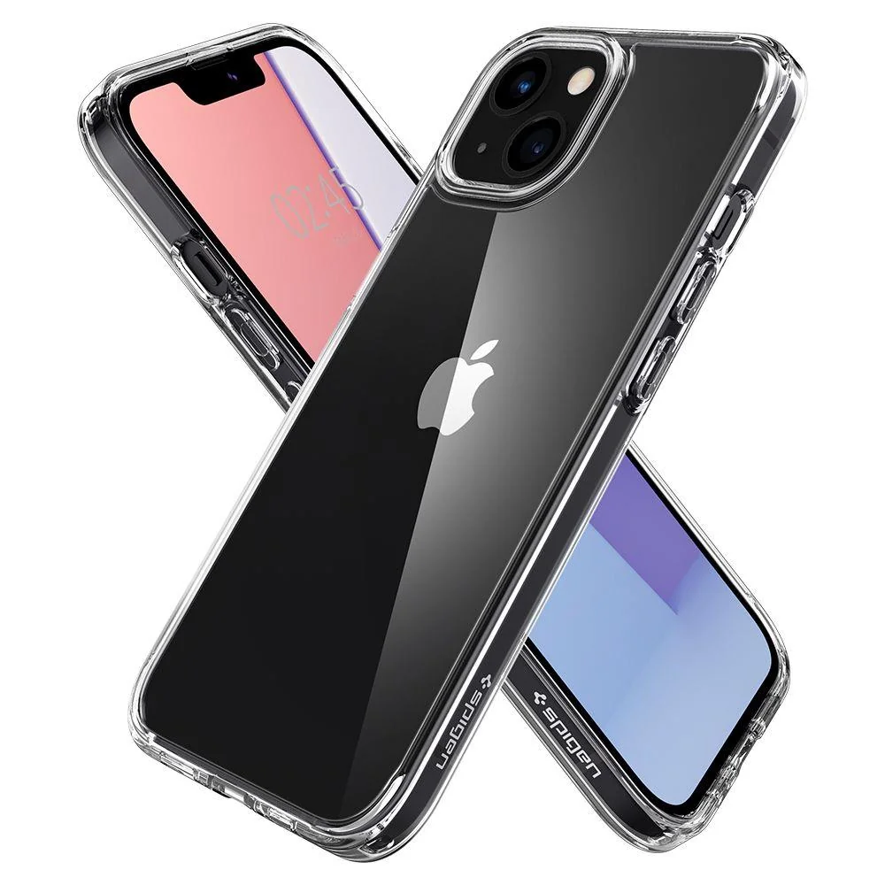 Spigen Ultra Hybrid silikónový kryt na iPhone 13 mini, priesvitný
