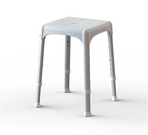 Výškovo nastaviteľná stolička do sprchy KING-STA-20, 39 - 54 cm, do 120kg
