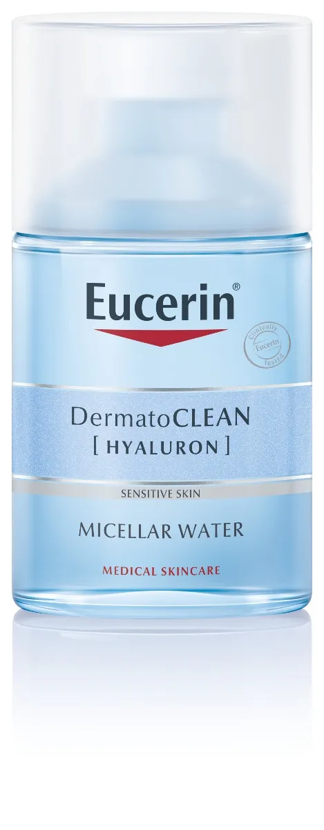 Eucerin DermatoCLEAN HYALURON Micelárna VODA 3v1 1×100 ml, citlivá pleť