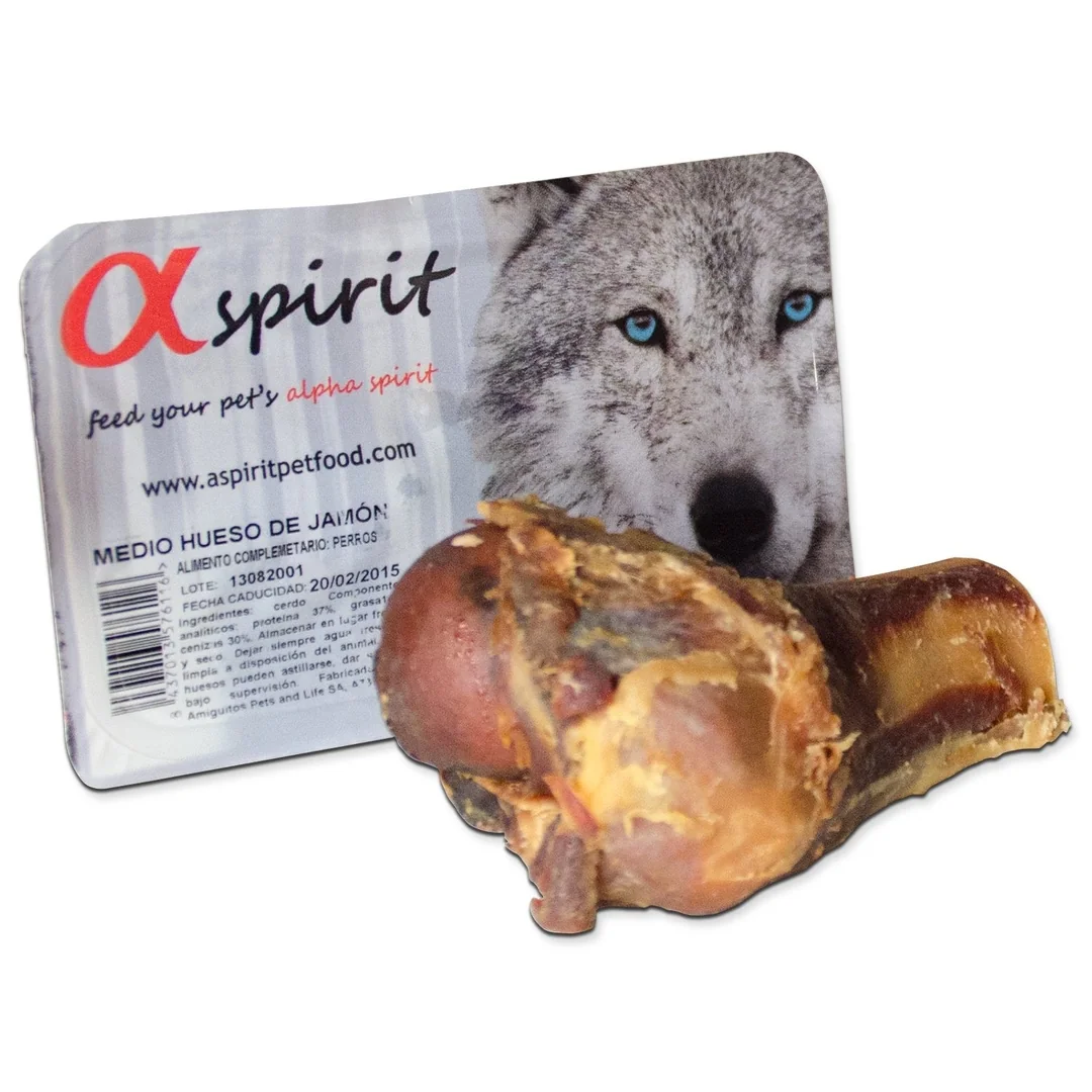 Pochúťka Alpha Spirit kosť šunková malá 
