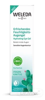 WELEDA OPUNCIA hydratačný očný gél 1×10 ml, roll-on hydratačný očný gél