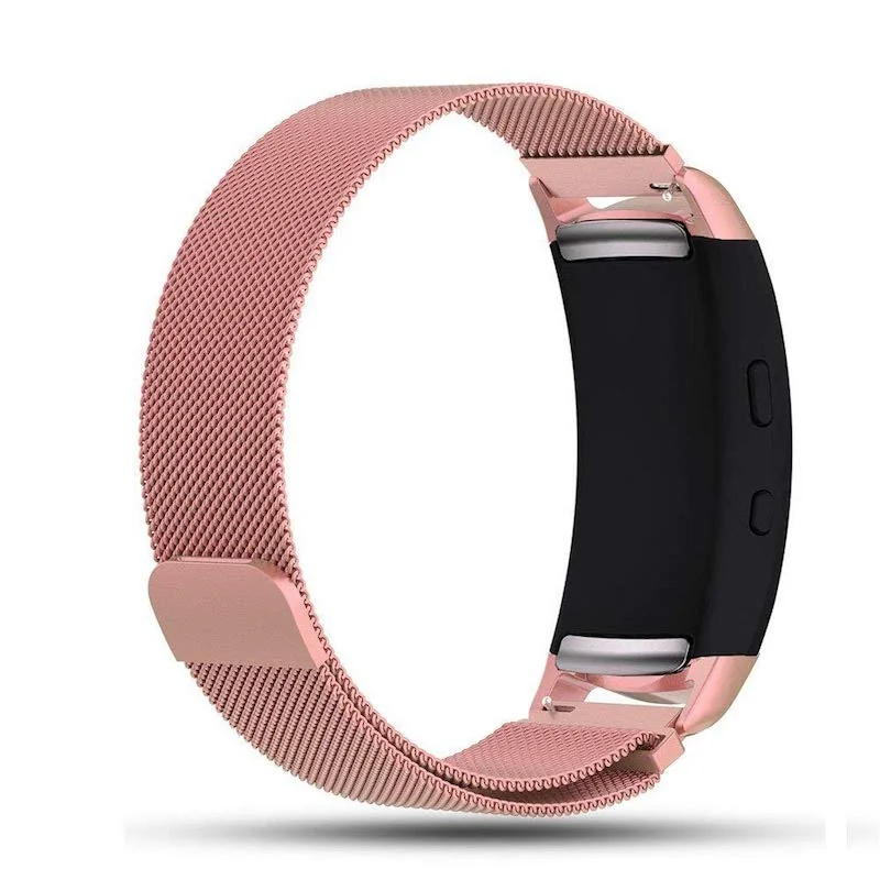 BStrap Milanese remienok na Samsung Gear Fit 2 rose pink