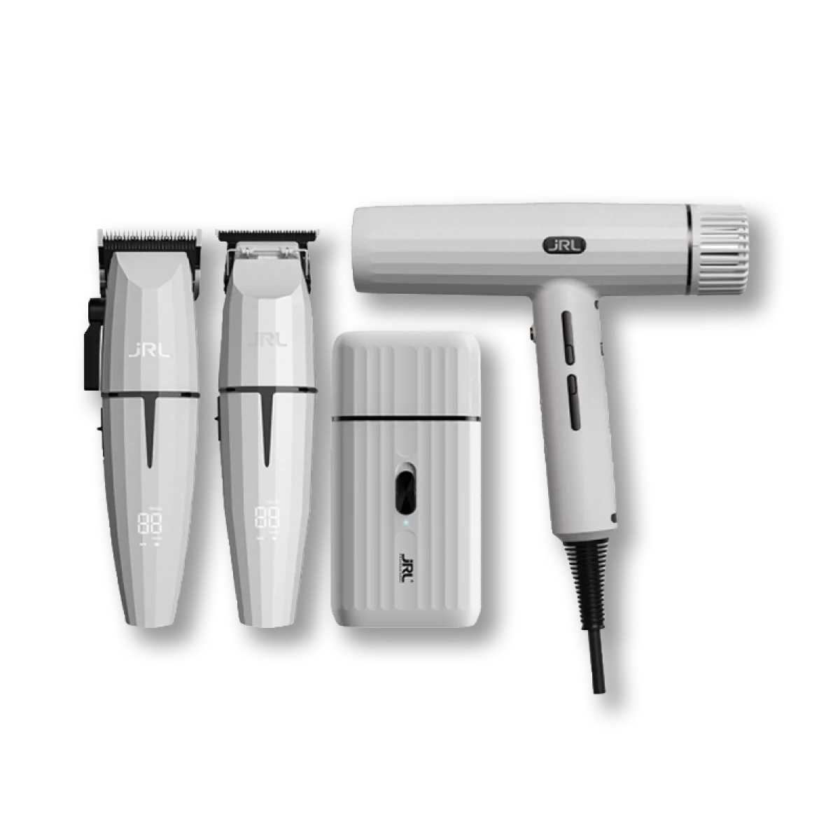 Set strojčekov JRL GHOST 3 Hair Clipper&Trimmer&Hair Dryer