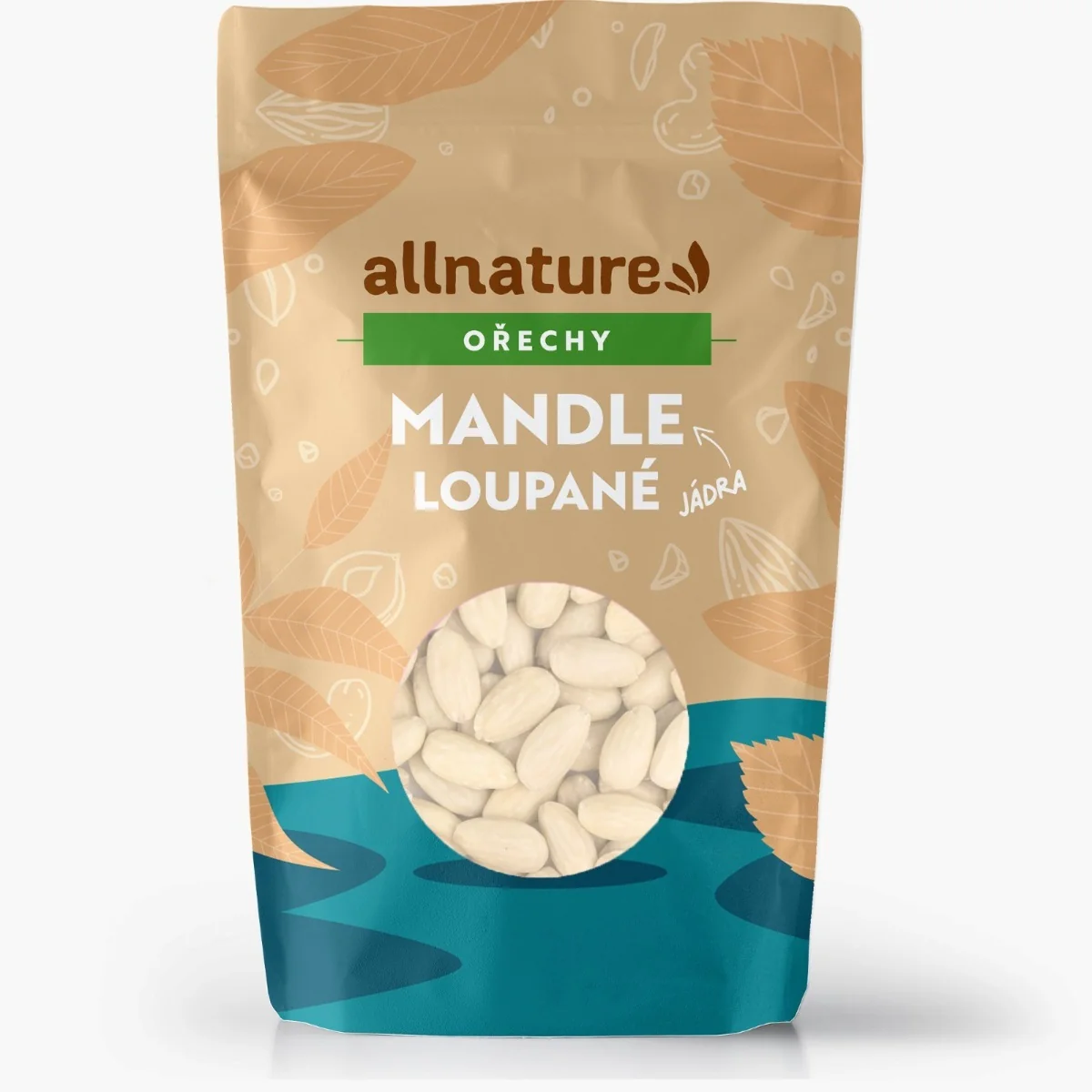 Allnature Mandle Jadra Natural Lupane 1000g 1×1000 g, mandle