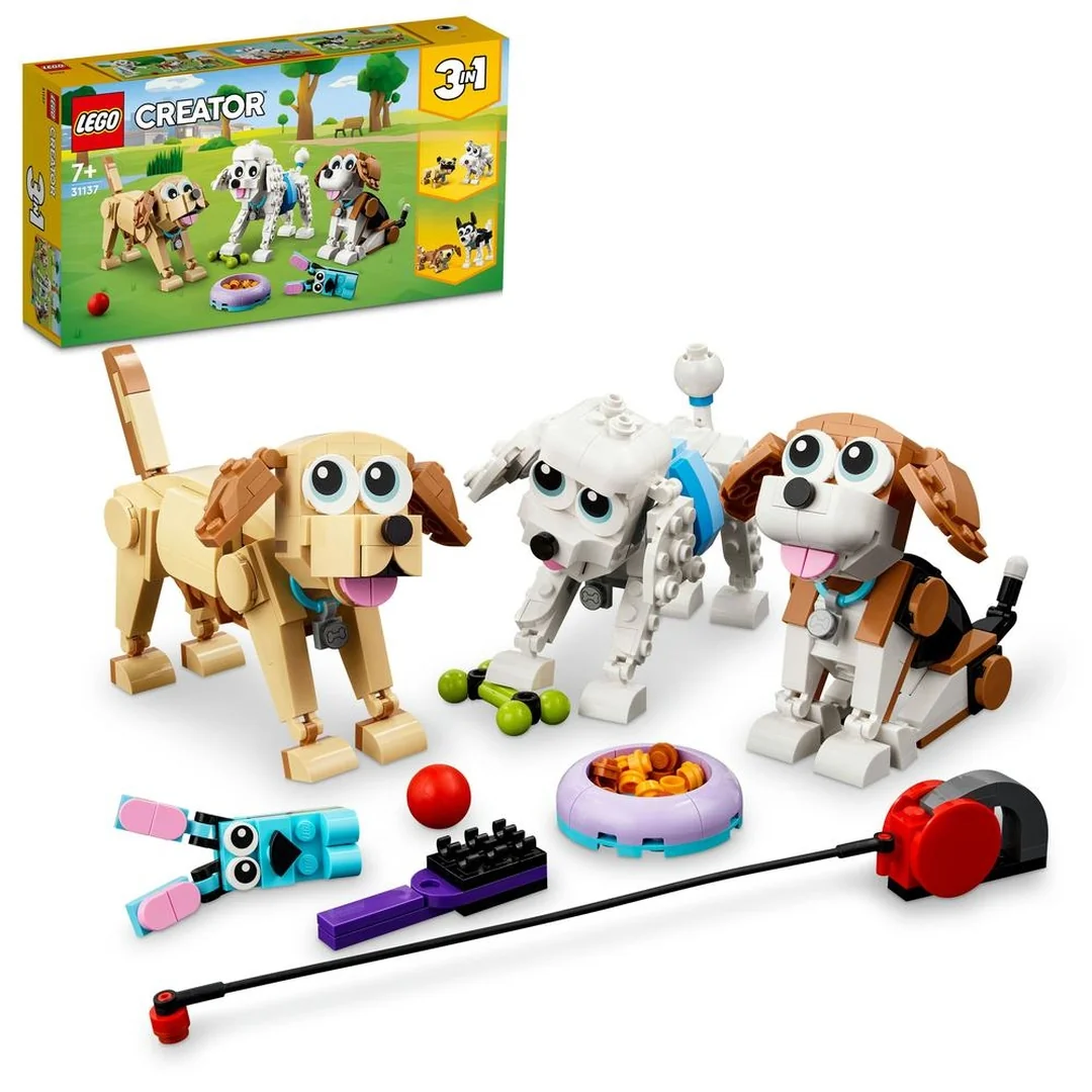LEGO® Creator 3-in-1 31137 Roztomilé psíky