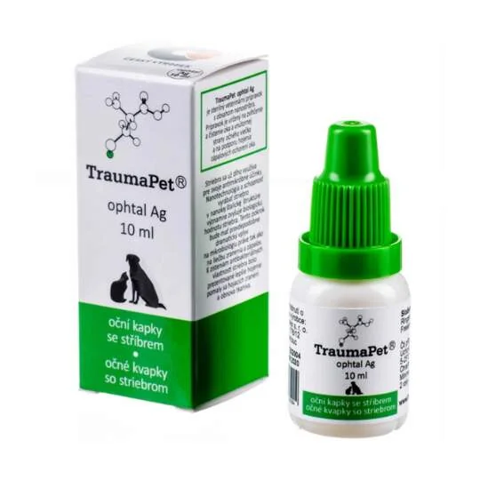 TraumaPet ophtal Ag 10 ml 1×10 ml, očné kvapky
