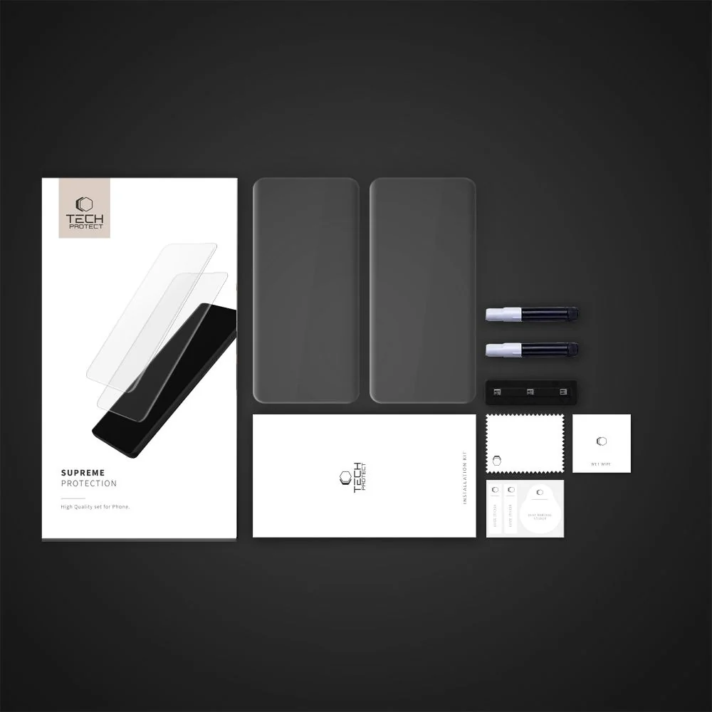 Tech-Protect Glass UV 2x ochranné sklo na Xiaomi Redmi Note 14 Pro 4G / 5G / 14 Pro Plus 5G / Poco X7 5G / 5G / 14 Pro Plus 5G / Poco X7 5G