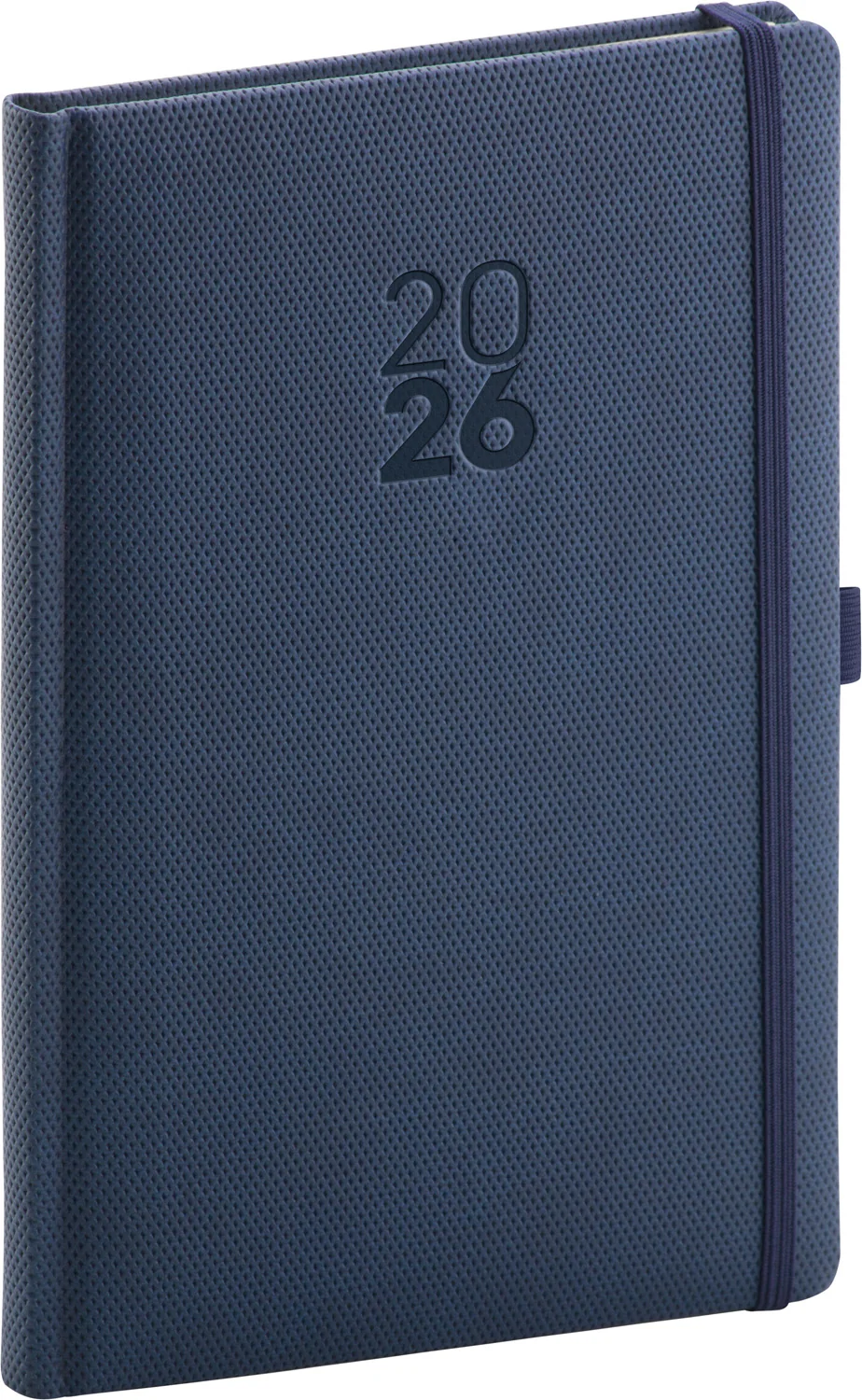 NOTIQUE Týždenný diár Diamante 2026, modrý, 15 x 21 cm