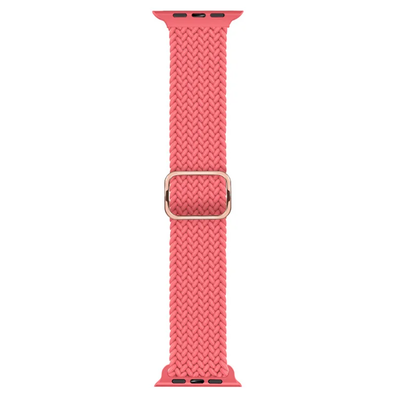 BStrap Elastic Nylon remienok na Apple Watch 42/44/45mm bright pink