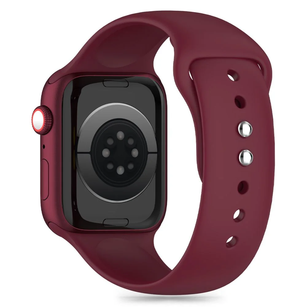 Tech-Protect Silicone remienok na Apple Watch 42/44/45/49mm mulberry