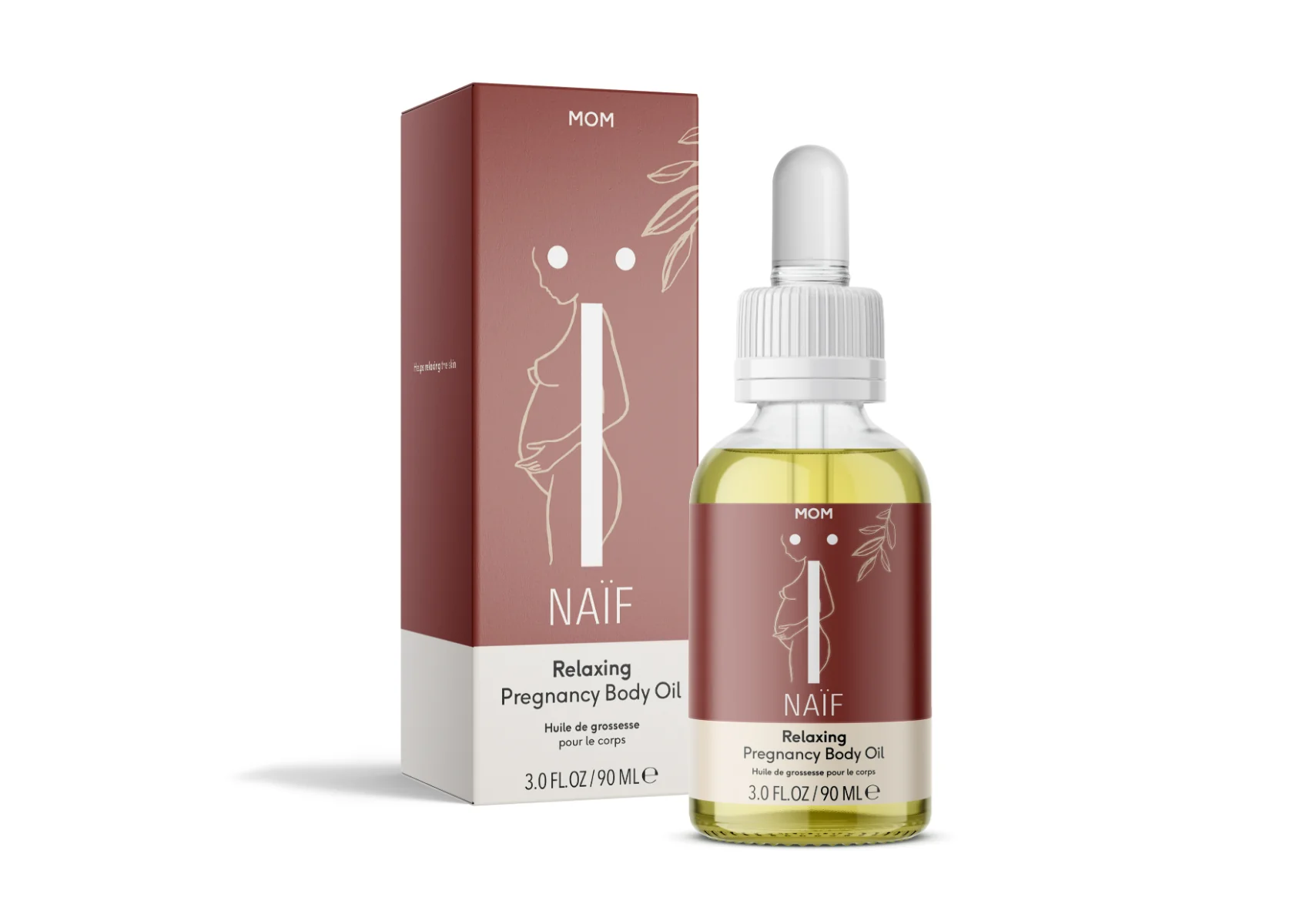 NAÏF Tehotenský olej na strie 1×90 ml, olej na strie