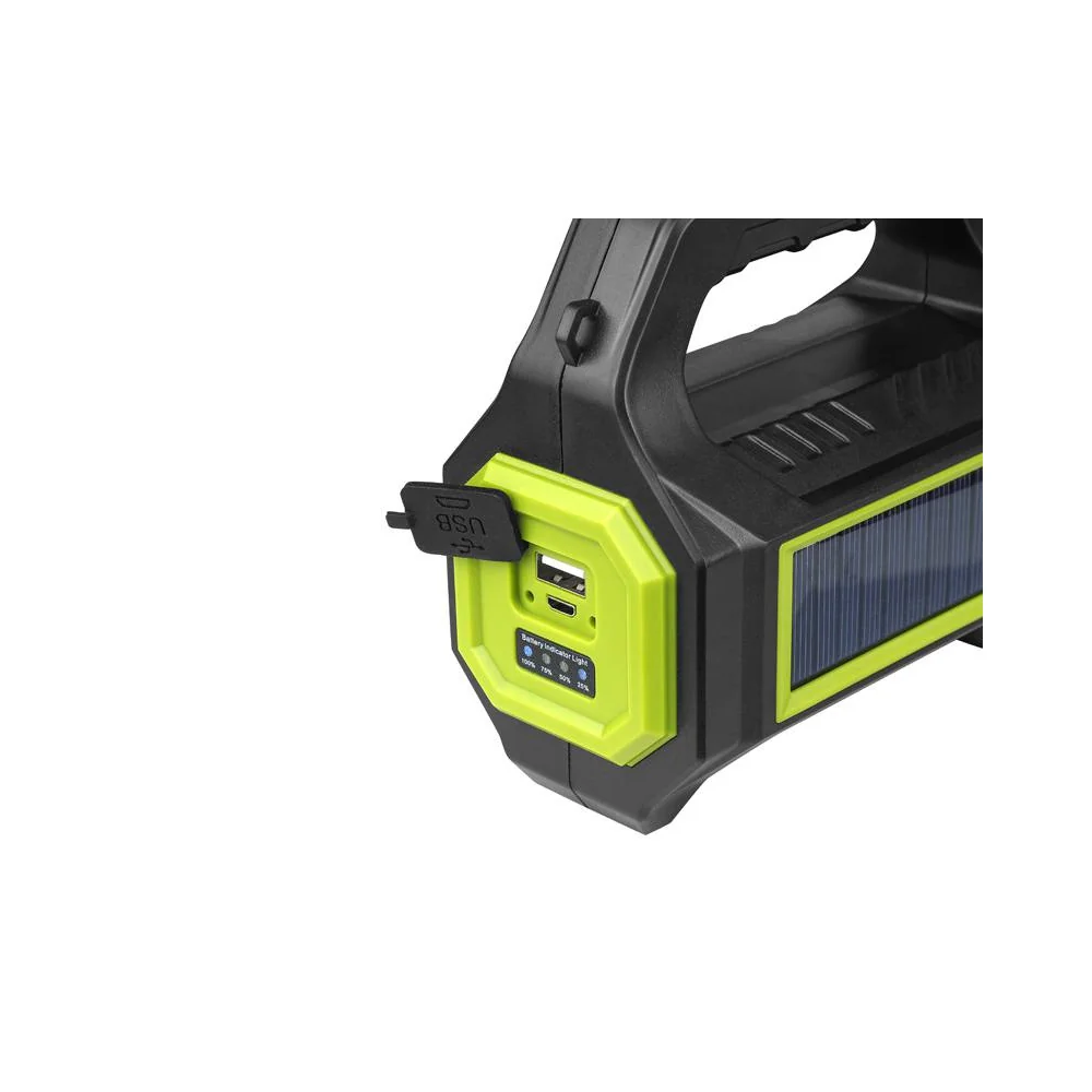 Svietidlo LED ACCU 30W+COB+SOLAR HEL-T95 (WN27)