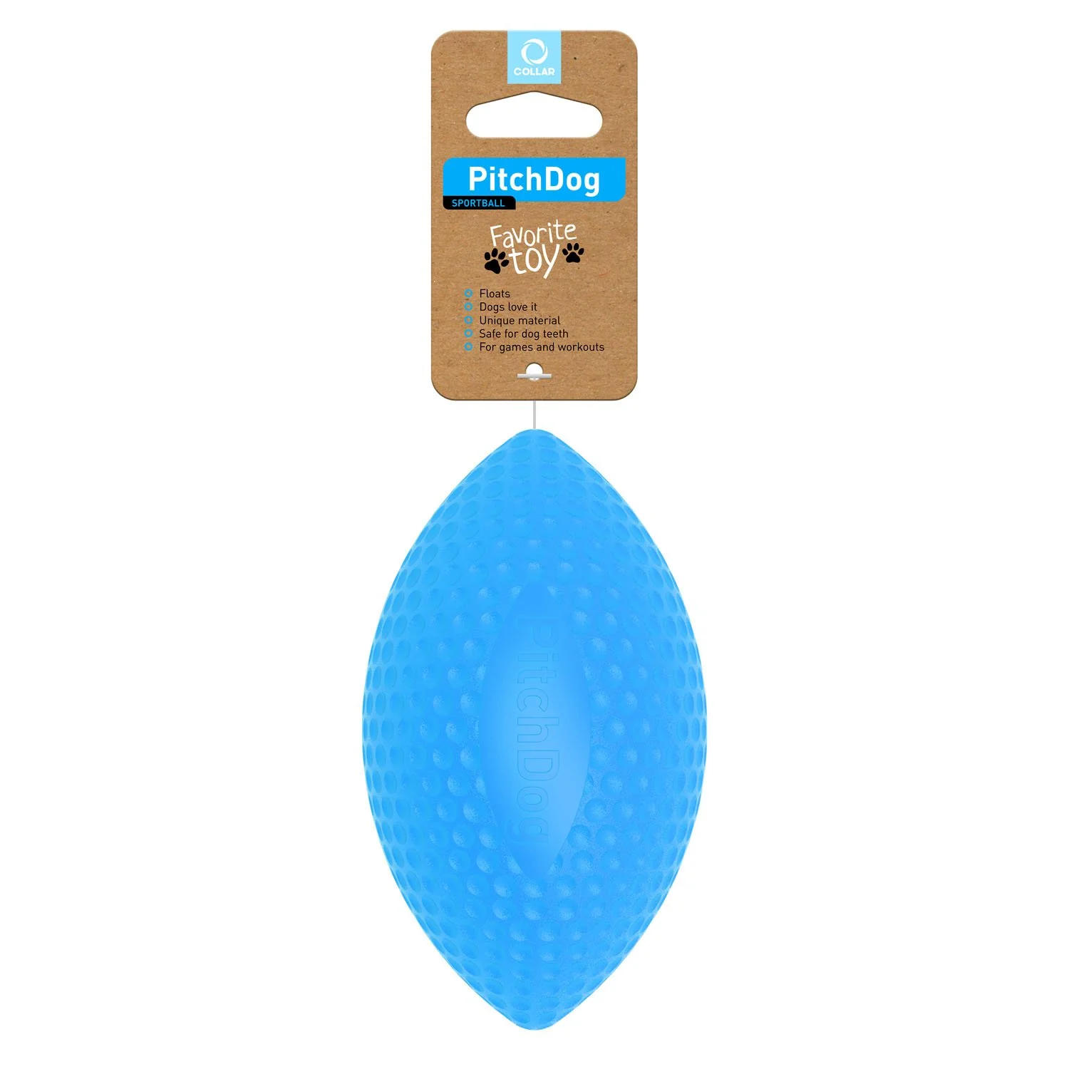 Lopta pre psov Pitch ball modrá
