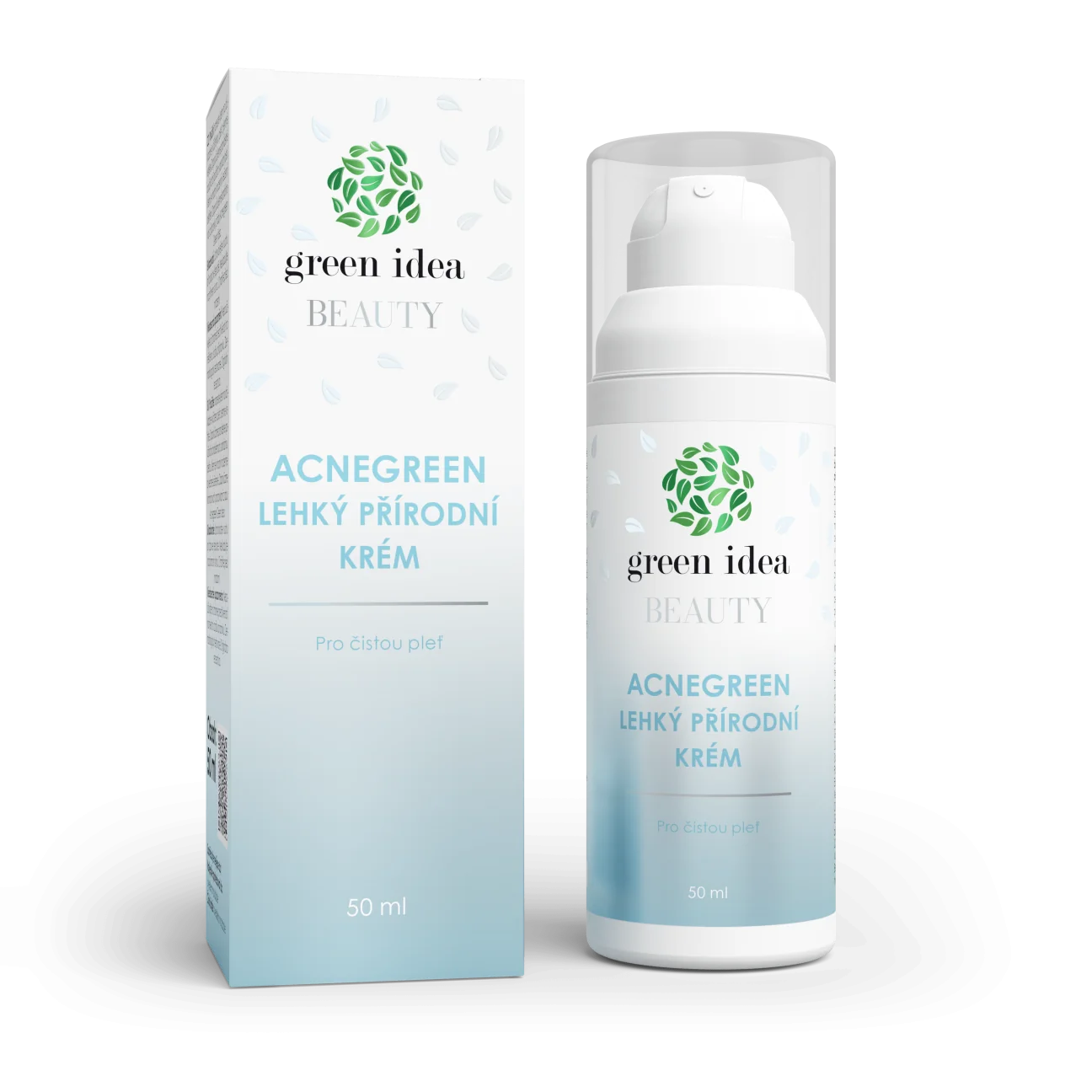 Acnegreen – ľahký prírodný krém 50 ml – Green idea