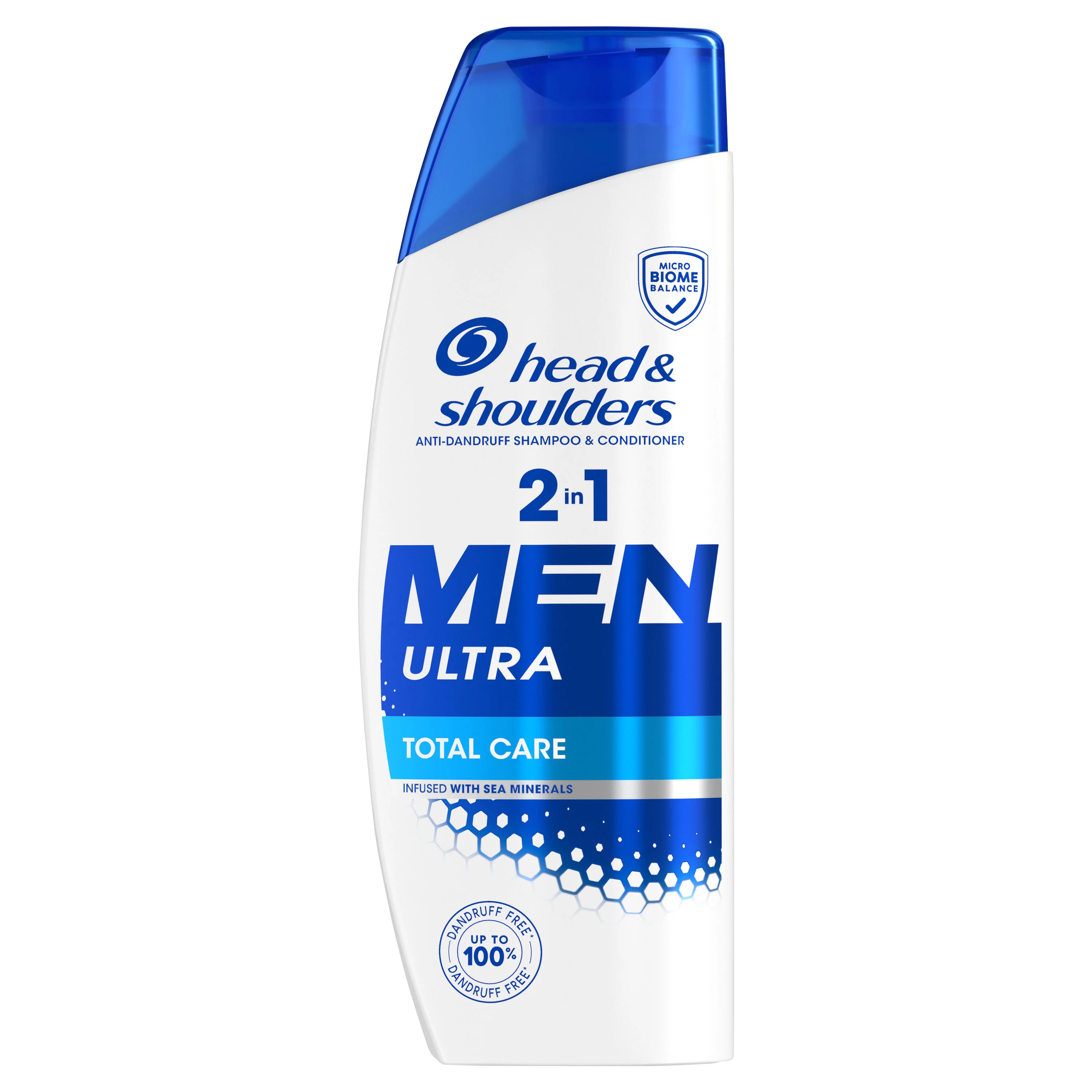 H&S SHP MEN ULTRA 2V1 TOTAL CARE 330ML 1×330 ml, šampón proti lupinám
