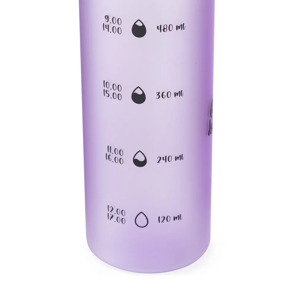 OXY CLiCK PASTELINi - fľaša na pitie 600 ml fialová