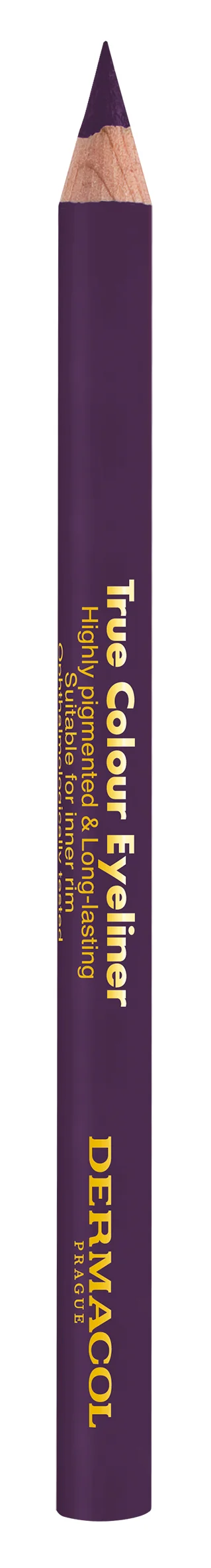 Dermacol True colour eyeliner - č. 4 Burgundy 1 ks