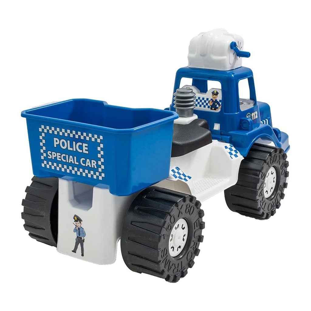Detské policajné odrážadlo s bublifukom BAYO 70 cm , 20C50343