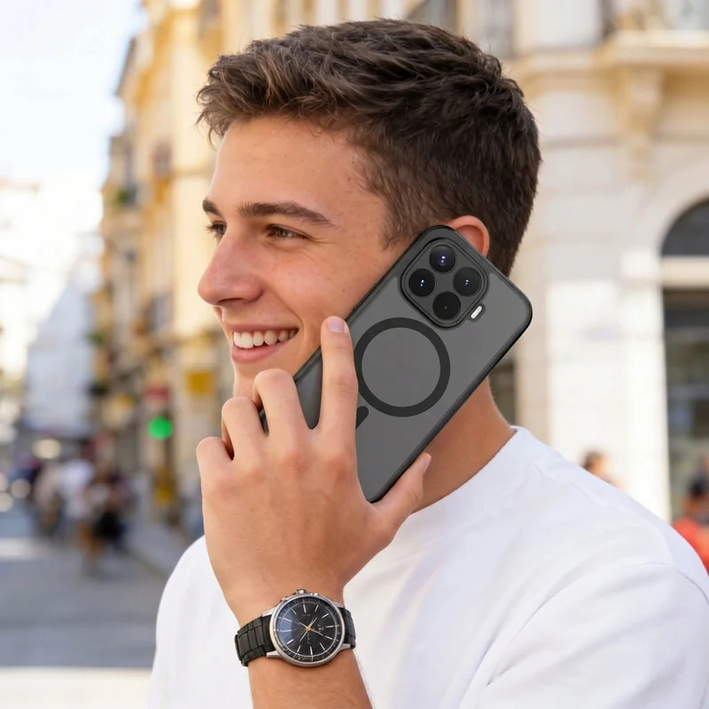 Tech-Protect MagMat MagSafe kryt na Xiaomi 17T Pro, čierny