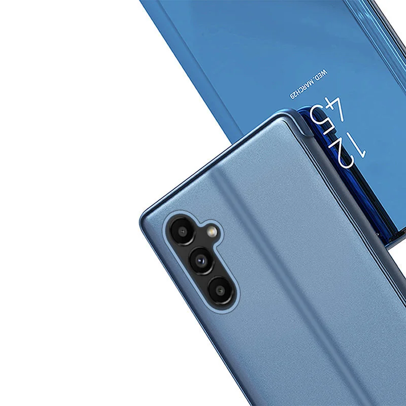 MG Clear View knižkové puzdro na Samsung Galaxy A54 5G, ružové