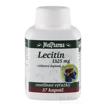 MedPharma LECITÍN Forte 1325 mg 1×37 cps, výživový doplnok