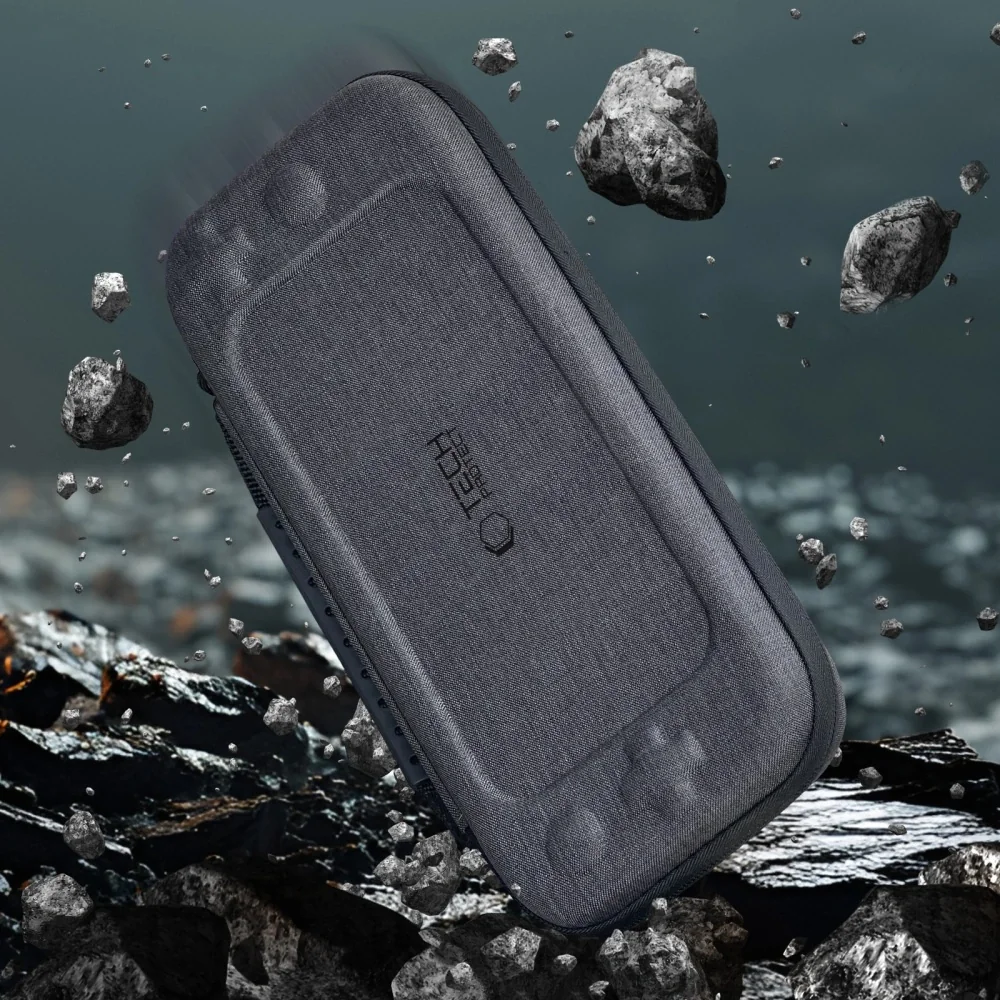 Tech-Protect Hardpouch obal na Nintendo Switch 2, šedý