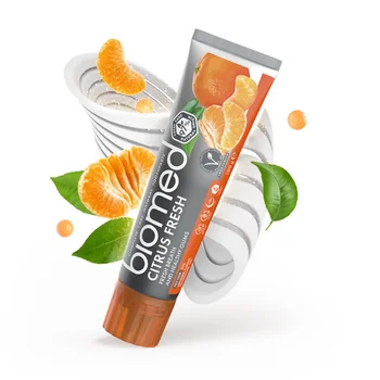 BIOMED CITRUS FRESH 1×100 g, zubná pasta