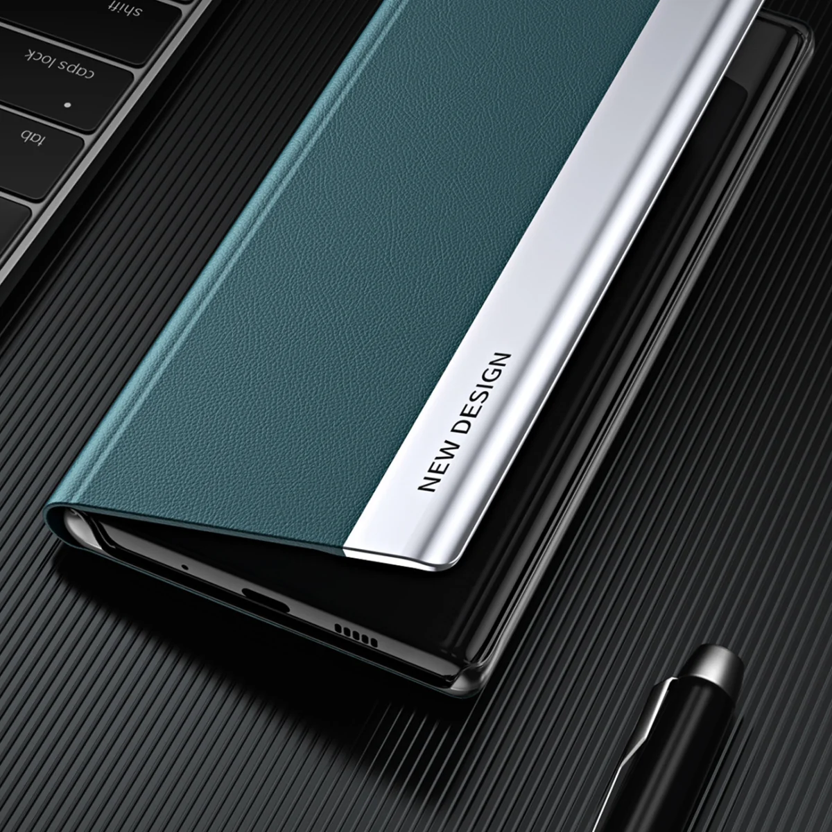 MG Sleep Case knižkové puzdro na Xiaomi Redmi Note 12 Pro Plus čierne