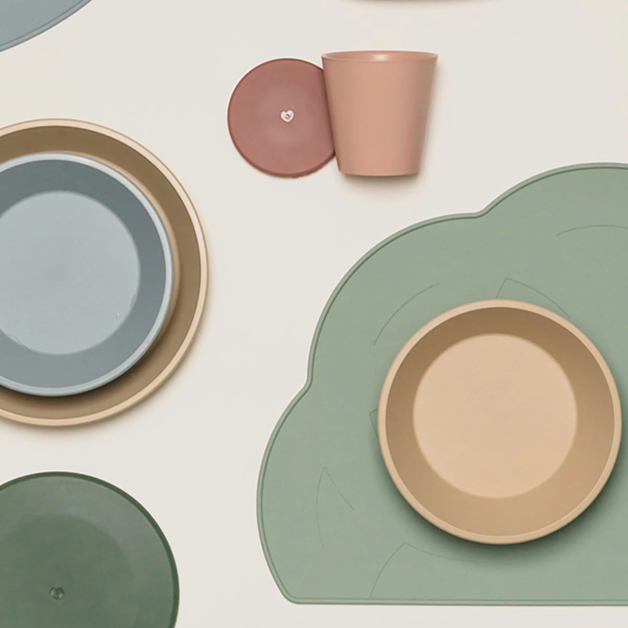 BIBS silikónové prestieranie Boheme Blush