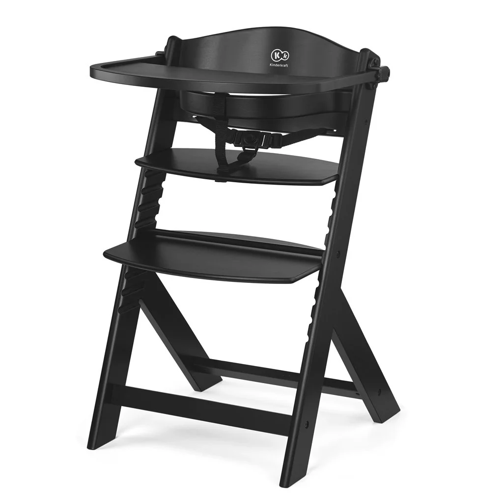 Stolička jedálenská Enock Black, Premium